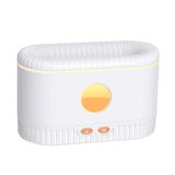 Maxbell Portable Air Humidifier USB with Realistic cool Mist Lamp colors White
