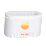 Maxbell Portable Air Humidifier USB with Realistic cool Mist Lamp colors White