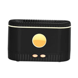 Maxbell Portable Air Humidifier USB with Realistic cool Mist Lamp colors Black