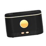 Maxbell Portable Air Humidifier USB with Realistic cool Mist Lamp colors Black