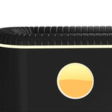 Maxbell Portable Air Humidifier USB with Realistic cool Mist Lamp colors Black