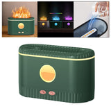 Maxbell Portable Air Humidifier USB with Realistic cool Mist Lamp colors Green