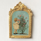 Maxbell French Resin Photo Frame Embossed Antique Ornate for Wedding Home Decor