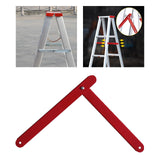 Maxbell 2Pcs Aluminum Step Ladder Hinge Tie Rod for Folding Step Herringbone Ladder 34cm