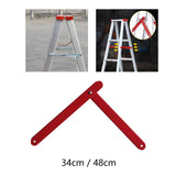 Maxbell 2Pcs Aluminum Step Ladder Hinge Tie Rod for Folding Step Herringbone Ladder 34cm