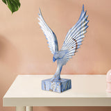 Maxbell Abstract Eagle Statue Sculpture Figurine for Living Room Bookshelf Bookcase 22cmx33cm