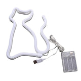 Maxbell Cat Neon Lamp Sign LED Night Light USB Battery Powered Bar Wedding Decor