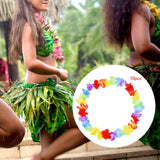 Maxbell 10x Hawaiian Leis Necklace for Event Decoration Fancy Dress Hawaii