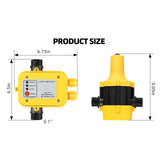 Maxbell Automatic Water Pump Pressure Controller Control Protection 50/60Hz
