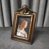 Maxbell Photo Frame Display Frame Retro Decorative for Home Table Decoration Bedroom Rectangle