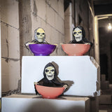 Maxbell Electric Halloween Decorations Fruit Plate Ghost Tricky Yard Garden Decor StyleA