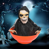 Maxbell Electric Halloween Decorations Fruit Plate Ghost Tricky Yard Garden Decor StyleA