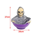 Maxbell Electric Halloween Decorations Fruit Plate Ghost Tricky Yard Garden Decor StyleB
