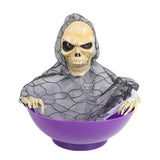 Maxbell Electric Halloween Decorations Fruit Plate Ghost Tricky Yard Garden Decor StyleB
