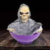 Maxbell Electric Halloween Decorations Fruit Plate Ghost Tricky Yard Garden Decor StyleB