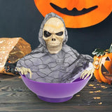 Maxbell Electric Halloween Decorations Fruit Plate Ghost Tricky Yard Garden Decor StyleB