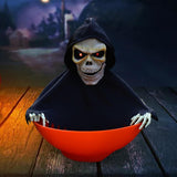 Maxbell Electric Halloween Decorations Fruit Plate Ghost Tricky Yard Garden Decor StyleD