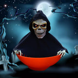 Maxbell Electric Halloween Decorations Fruit Plate Ghost Tricky Yard Garden Decor StyleD
