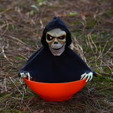 Maxbell Electric Halloween Decorations Fruit Plate Ghost Tricky Yard Garden Decor StyleD