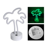Maxbell Neon Signs Night light Lamp with Stand for Tabletop Desktop Kids Room Style A