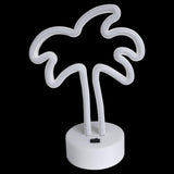 Maxbell Neon Signs Night light Lamp with Stand for Tabletop Desktop Kids Room Style A