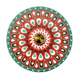 Maxbell Incense Holder Incense Ash Tray Exquisite for Bedroom Home Decor Living Room Red