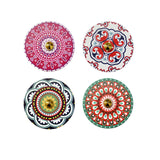 Maxbell Incense Holder Incense Ash Tray Exquisite for Bedroom Home Decor Living Room Red