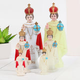 Maxbell Jesus Statue Cardinal Sculpture Ornament for Desktop Decoration Collection 16.5cm Red