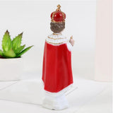 Maxbell Jesus Statue Cardinal Sculpture Ornament for Desktop Decoration Collection 16.5cm Red