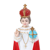 Maxbell Jesus Statue Cardinal Sculpture Ornament for Desktop Decoration Collection 16.5cm Red