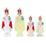 Maxbell Jesus Statue Cardinal Sculpture Ornament for Desktop Decoration Collection 16.5cm Red