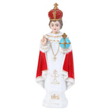 Maxbell Jesus Statue Cardinal Sculpture Ornament for Desktop Decoration Collection 16.5cm Red