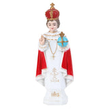 Maxbell Jesus Statue Cardinal Sculpture Ornament for Desktop Decoration Collection 16.5cm Red