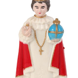 Maxbell Jesus Statue Cardinal Sculpture Ornament for Desktop Decoration Collection 10.5cm Red