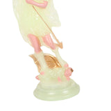 Maxbell Western Angel Character Figurine Statuette Gift Crafts for Garden Decoration Yellow