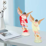 Maxbell Western Angel Character Figurine Statuette Gift Crafts for Garden Decoration Yellow