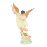 Maxbell Western Angel Character Figurine Statuette Gift Crafts for Garden Decoration Yellow