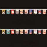 Maxbell Cat String Flag 20Pcs 8x12 Flags Banner Bunting for Izakaya Window Decor StyleC