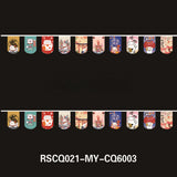 Maxbell Cat String Flag 20Pcs 8x12 Flags Banner Bunting for Izakaya Window Decor StyleC