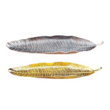 Maxbell Modern Incense Burner Metal Leaf Ash Catcher Tray for Meditation Home Decor Red Copper