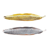 Maxbell Modern Incense Burner Metal Leaf Ash Catcher Tray for Meditation Home Decor Red Copper