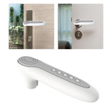 Maxbell Door Handle Cover Silicone Anti Collision Protector Noiseless Gloves Home Gray