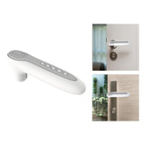 Maxbell Door Handle Cover Silicone Anti Collision Protector Noiseless Gloves Home Gray