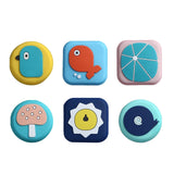 Maxbell Door Stopper Wall Protector Crash Pads for Cabinet Furniture Glass Mushroom