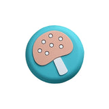 Maxbell Door Stopper Wall Protector Crash Pads for Cabinet Furniture Glass Mushroom