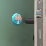 Maxbell Door Stopper Wall Protector Crash Pads for Cabinet Furniture Glass Mushroom