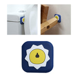 Maxbell Door Stopper Wall Protector Crash Pads for Cabinet Furniture Glass Lion