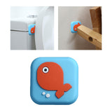 Maxbell Door Stopper Wall Protector Crash Pads for Cabinet Furniture Glass Fish