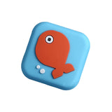 Maxbell Door Stopper Wall Protector Crash Pads for Cabinet Furniture Glass Fish