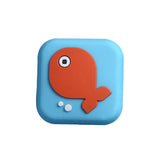 Maxbell Door Stopper Wall Protector Crash Pads for Cabinet Furniture Glass Fish